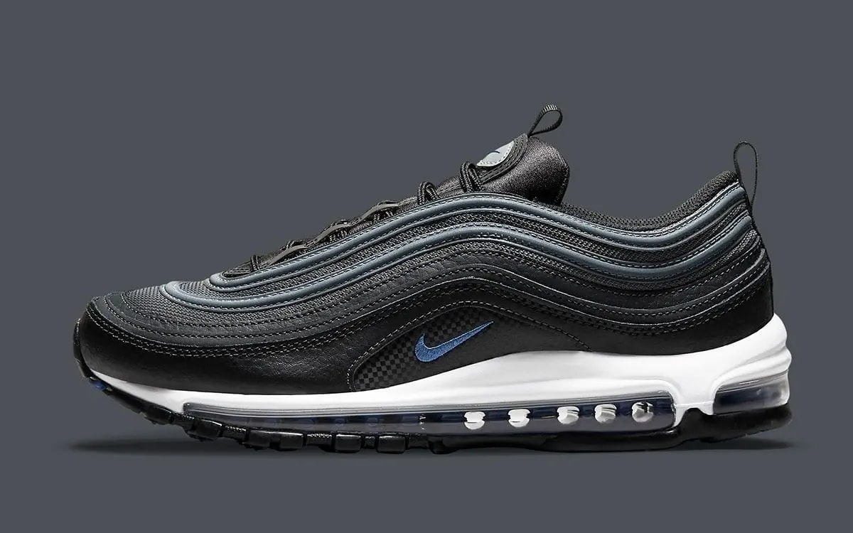 Giày Nike Air Max 97 GS 'Black Racer Blue' DN8003-001 — ảnh 4