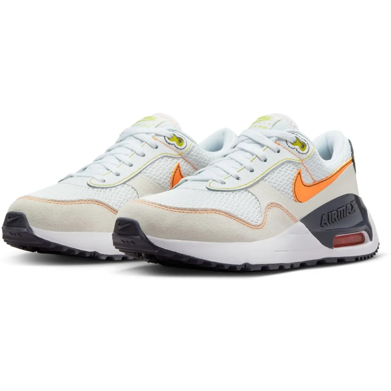 Giày Nike Air Max Systm 'White Vivid Orange' DQ0284-109 — ảnh 2