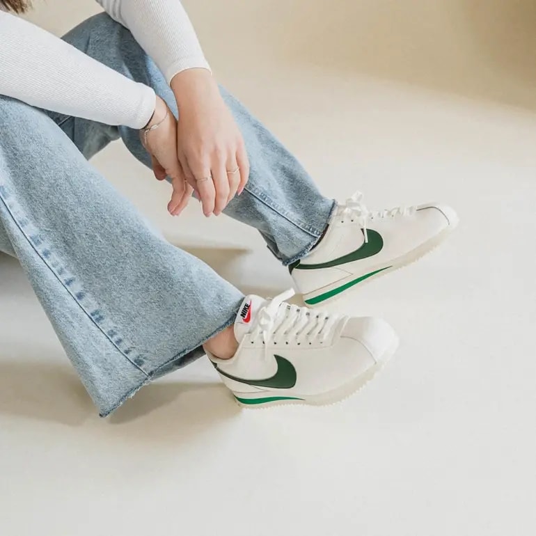 Giày Nike Cortez 'Sail Gorge Green' DN1791-101 — ảnh 4