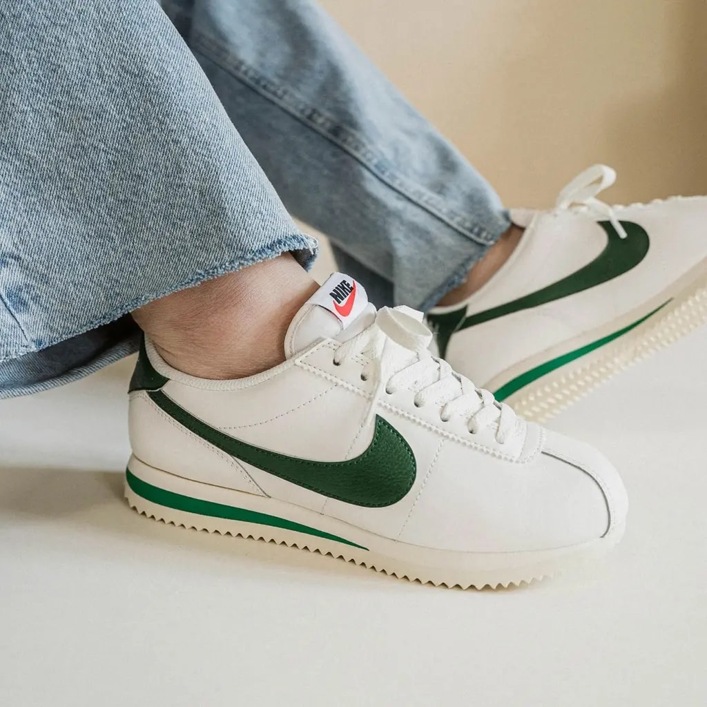 Giày Nike Cortez 'Sail Gorge Green' DN1791-101 — ảnh 2