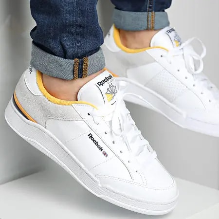 Giày Reebok AD Court Cloud 'White Semi Solar Gold' GX0028 — ảnh 2