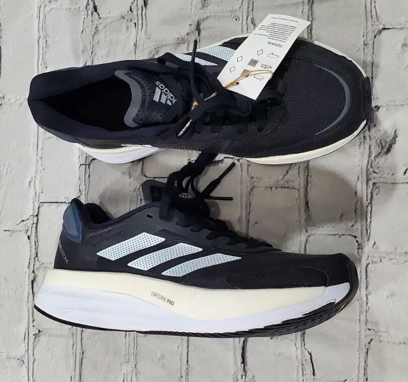 Giày Adidas Adizero Boston 10 'Cream White Black' GZ5426 — ảnh 2