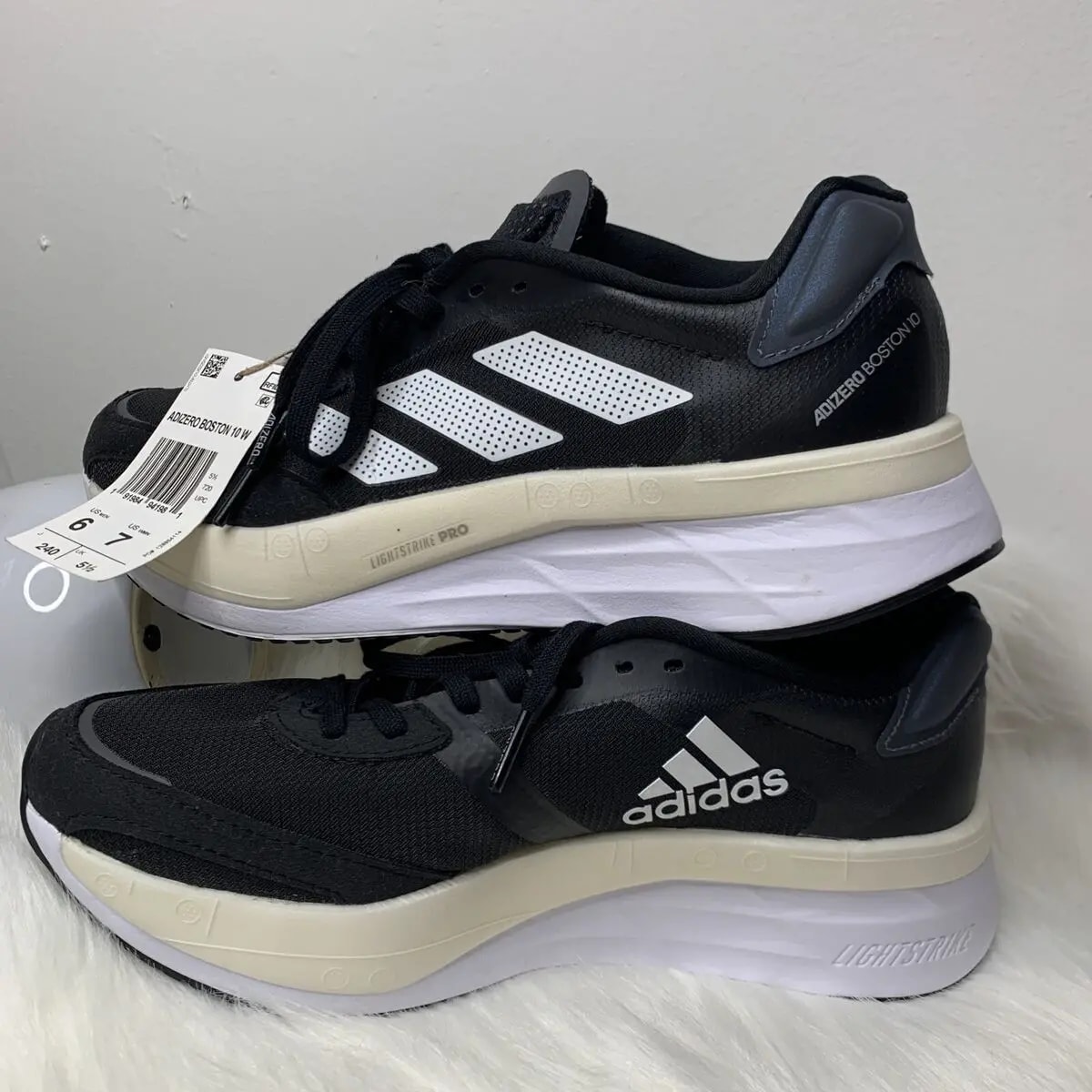 Giày Adidas Adizero Boston 10 'Cream White Black' GZ5426 — ảnh 3