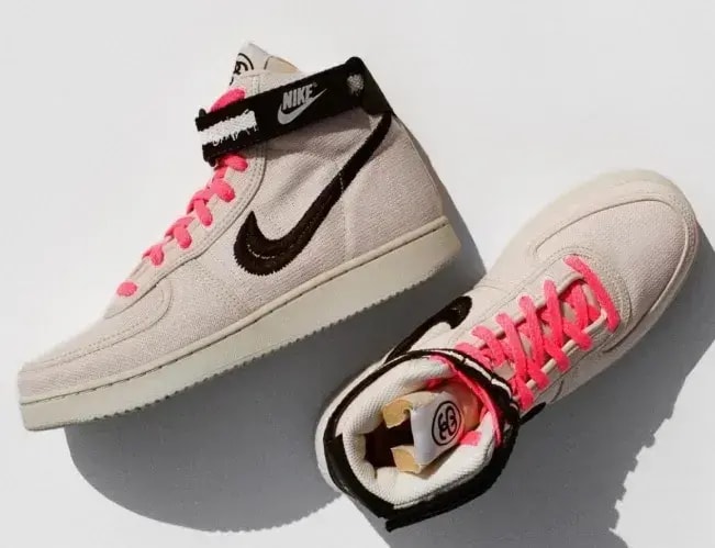 Giày Nike Vandal High 'Stussy Fossil' DX5425-200 — ảnh 3