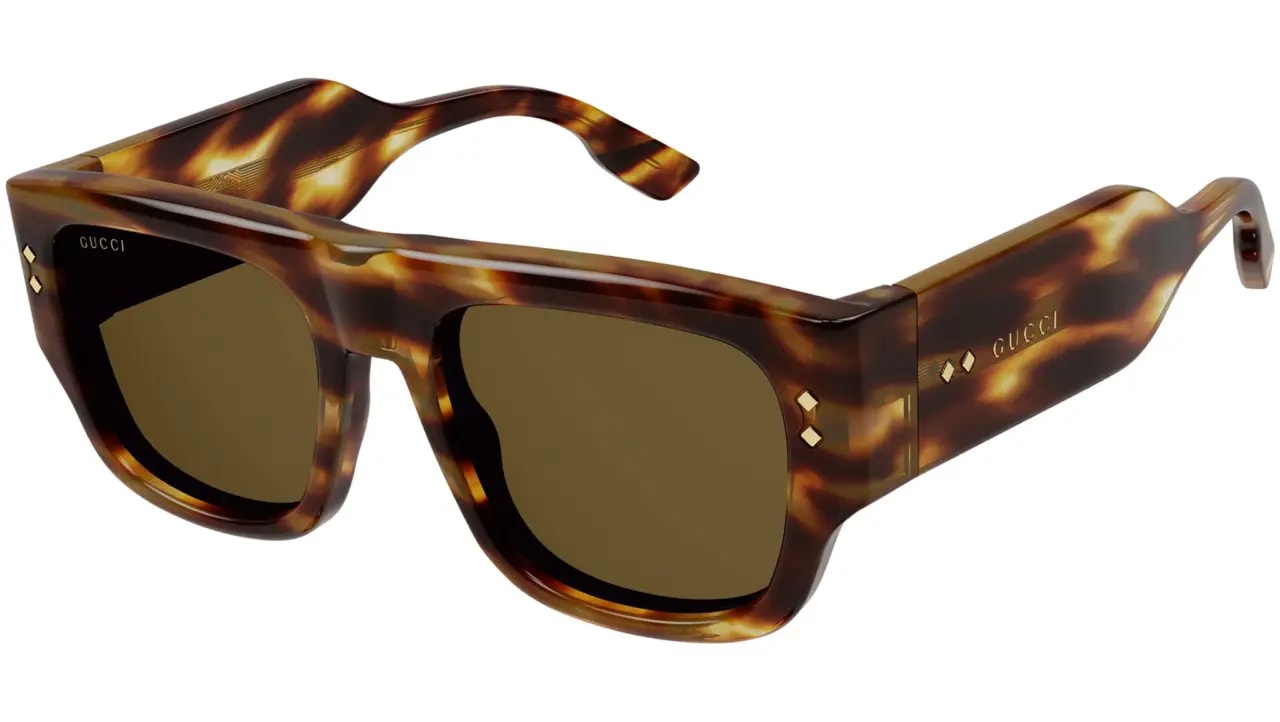 Kính Gucci Square 'Tortoiseshell' GG1262S-004 — ảnh 2