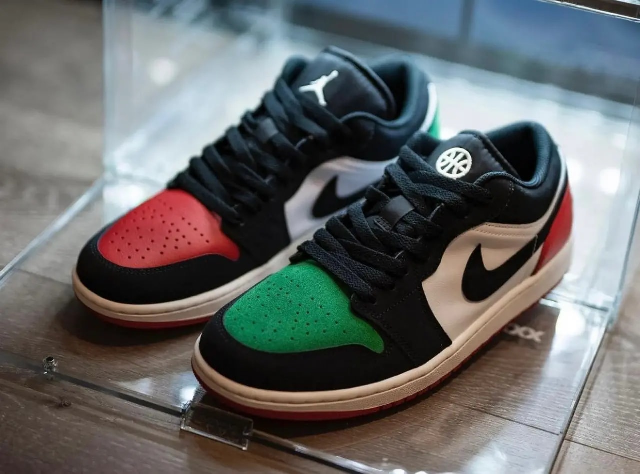 Giày Nike Air Jordan 1 Low 'Quai 54' FQ6703-100 — ảnh 4