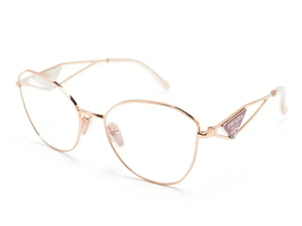 Kính Prada Eyeglasses 'Pink Gold' PR52ZVZVF1O1 — ảnh 2