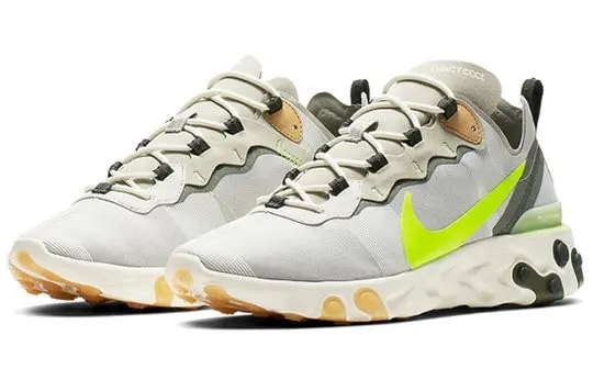 Giày Nike React Element 55 'Spruce Volt' BQ6166-009 — ảnh 4
