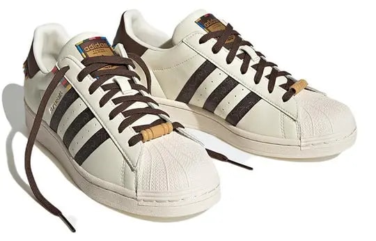Giày Adidas Originals Superstar 'Cream White Brown' GY2524 — ảnh 3