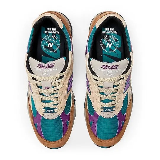 Giày New Balance 991 'MiUK Palace Teal' M991PAL — ảnh 5