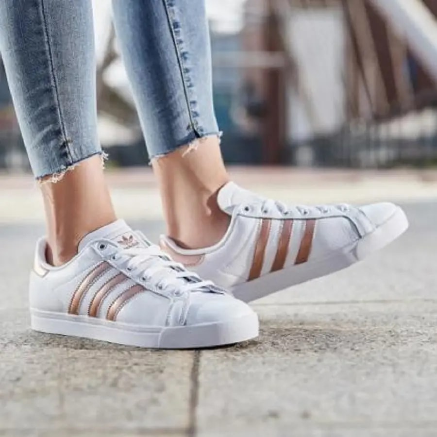 Giày Adidas Coast Star 'White Copper Metallic' EE6201 — ảnh 4