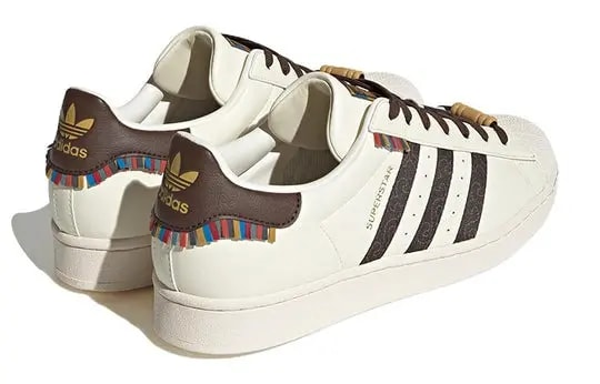 Giày Adidas Originals Superstar 'Cream White Brown' GY2524 — ảnh 4