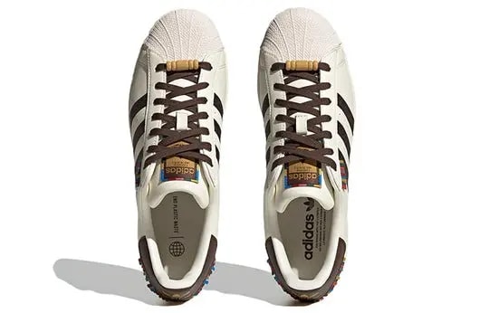 Giày Adidas Originals Superstar 'Cream White Brown' GY2524 — ảnh 5