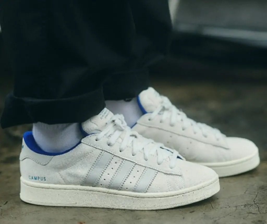 Giày Adidas Campus 00s 'Core White Collegiate Royal' IE0018 — ảnh 3