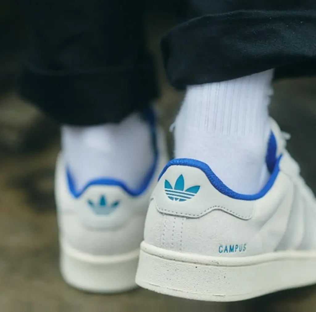 Giày Adidas Campus 00s 'Core White Collegiate Royal' IE0018 — ảnh 4