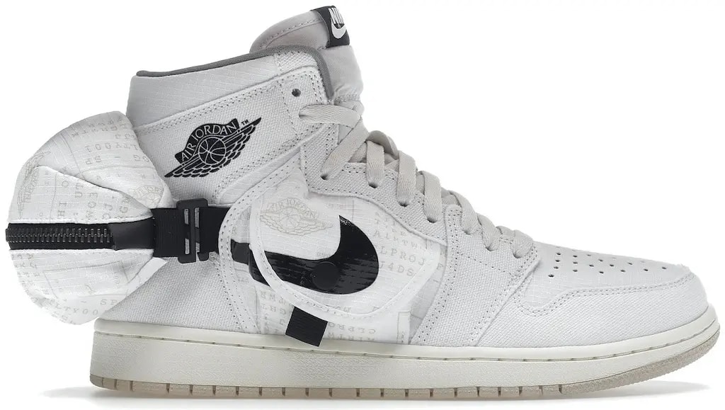 Giày Nike Air Jordan 1 Retro High Utility 'White Black' DO8727-100 — kich-thuoc: 40.5
