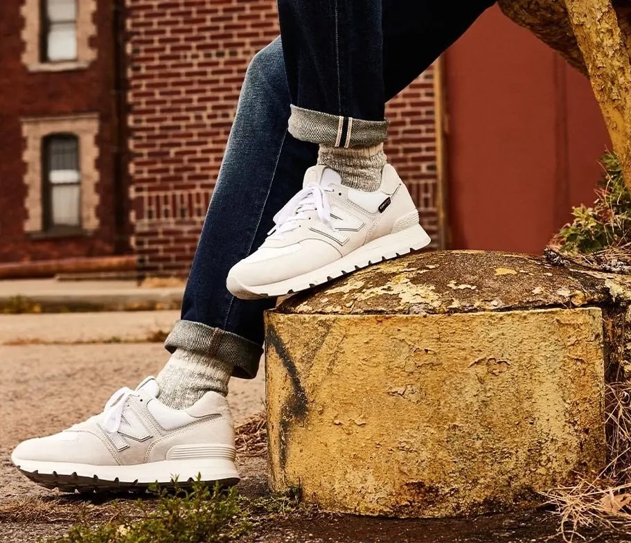 Giày New Balance 574 Rugged 'White Sea Salt' ML574DI2 — ảnh 2