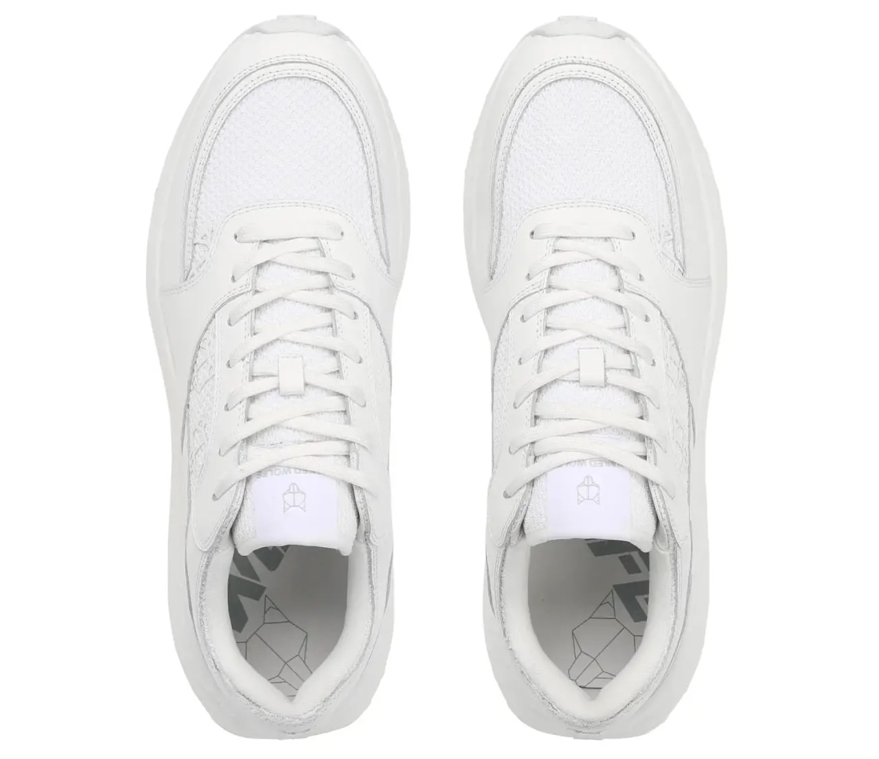 Giày Naked Wolfe Dart 'Triple White' — ảnh 5