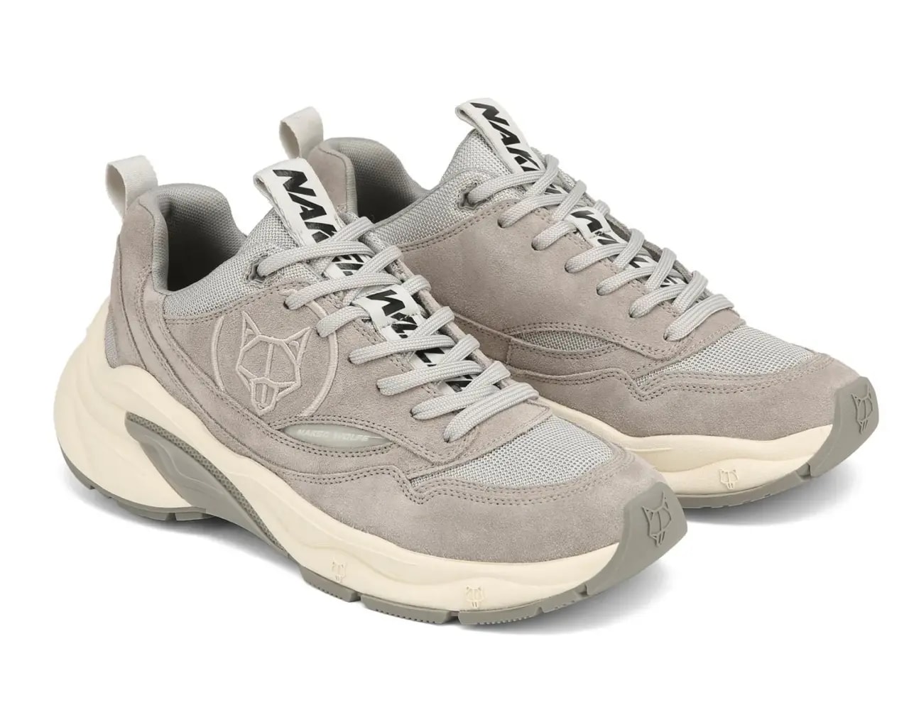 Giày Naked Wolfe Fox 'Grey Suede' — ảnh 2