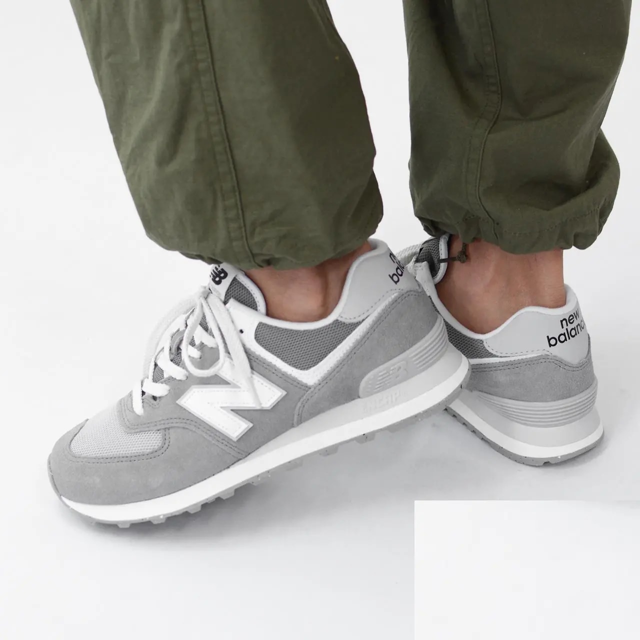 Giày New Balance 574 'Grey White' U574FGR — ảnh 3