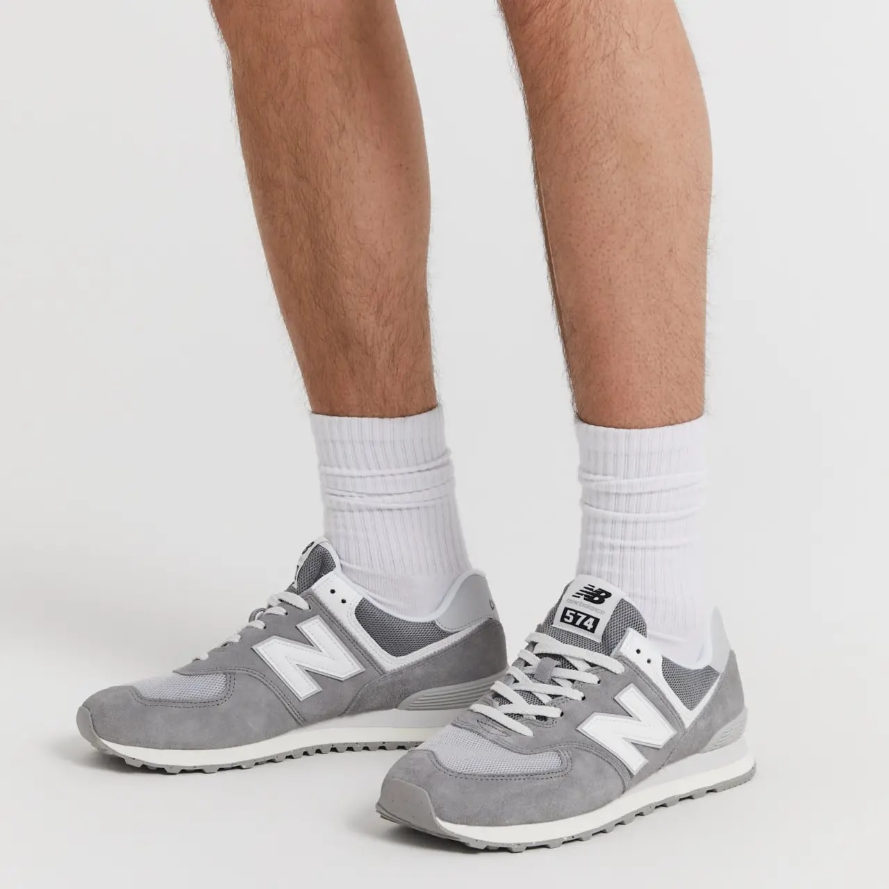 Giày New Balance 574 'Grey White' U574FGR — ảnh 5