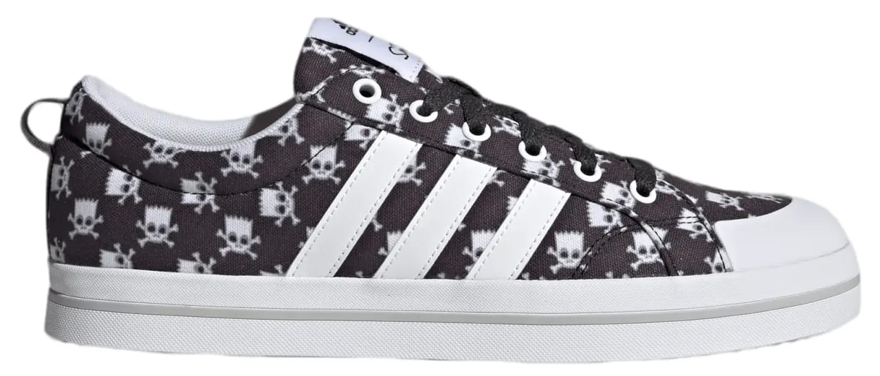 Giày Adidas Bravada The Simpsons 'Black White' H00635 — kich-thuoc: 40 2/3