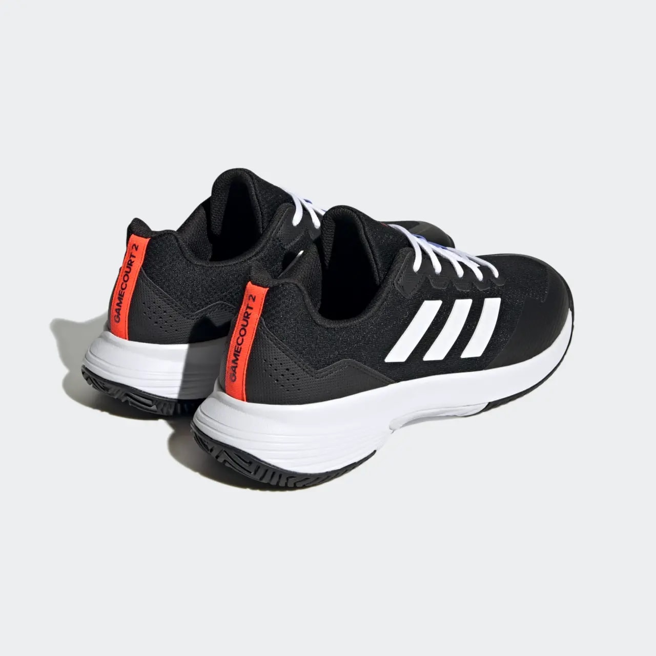 Giày Adidas Gamecourt 2.0 'Black White' HQ8478 — ảnh 3