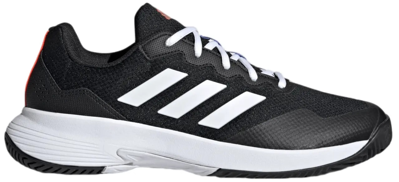 Giày Adidas Gamecourt 2.0 'Black White' HQ8478 — kich-thuoc: 41 1/3