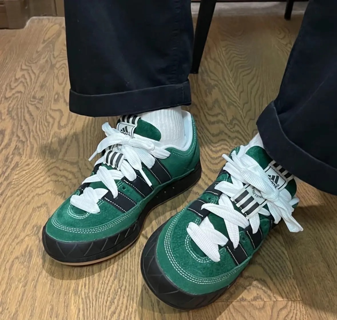 Giày Adidas Adimatic YNuK 'Green' IE2164 — ảnh 5