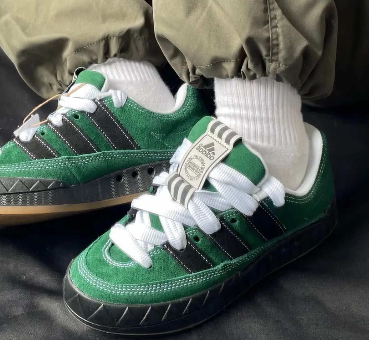 Giày Adidas Adimatic YNuK 'Green' IE2164 — ảnh 4
