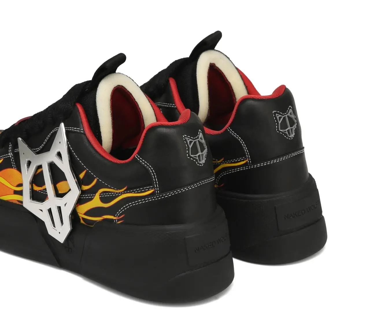 Giày Naked Wolfe Kosa 'Black Flames' — ảnh 4