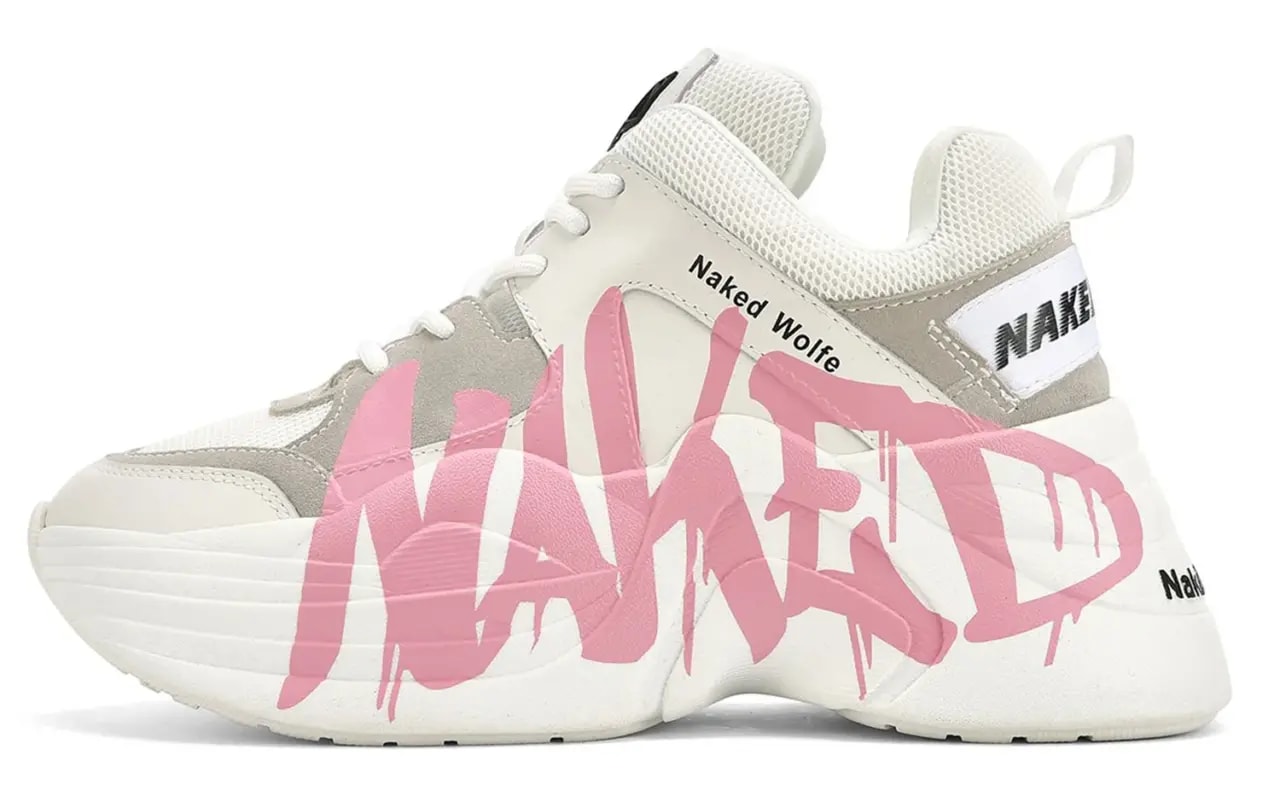 Giày Naked Wolfe Track 'Logo Pink' — ảnh 2