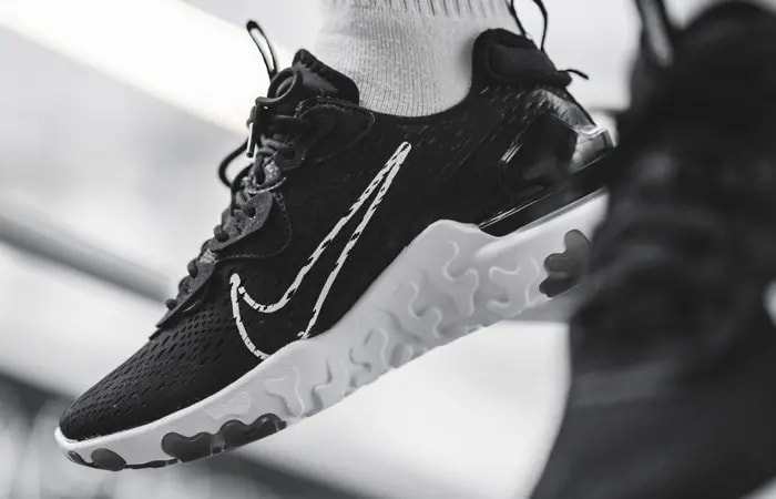Giày Nike NSW React Vision Essential 'Black White' CW0730-001 — ảnh 4