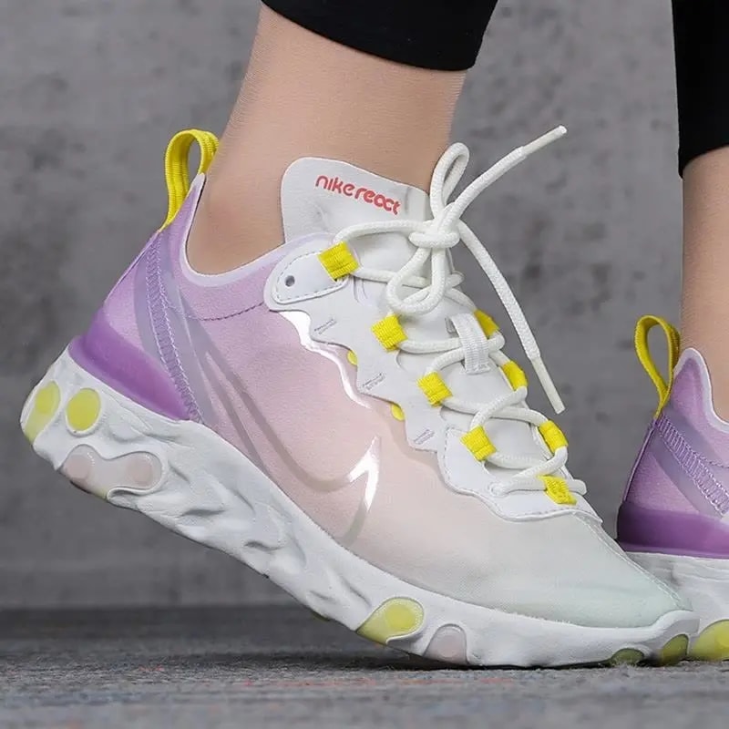 Giày Nike React Element 55 'Violet Star' CW2631-911 — ảnh 3