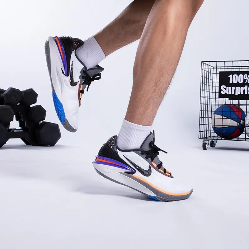 Giày Nike Air Zoom G.T. Cut 2 EP 'White Orange' FN8890-101 — ảnh 2