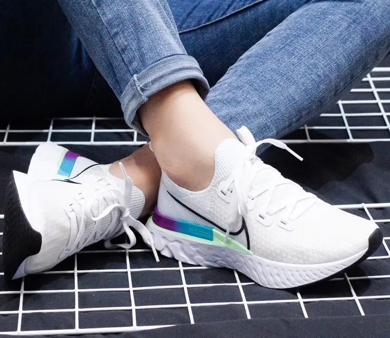 Giày Nike React Infinity Run Flyknit 'White Ombre' CD4372-102 — ảnh 2