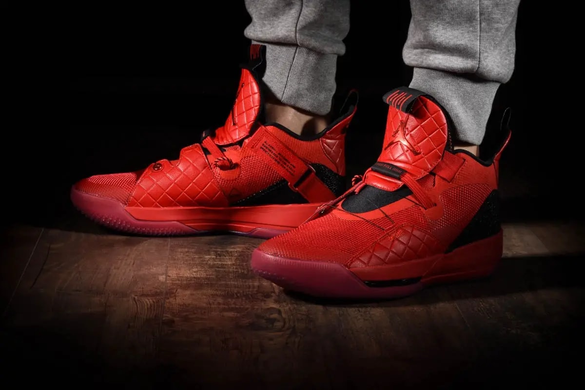 Giày Nike Air Jordan XXXIII 'University Red' AQ8830-600 — ảnh 3