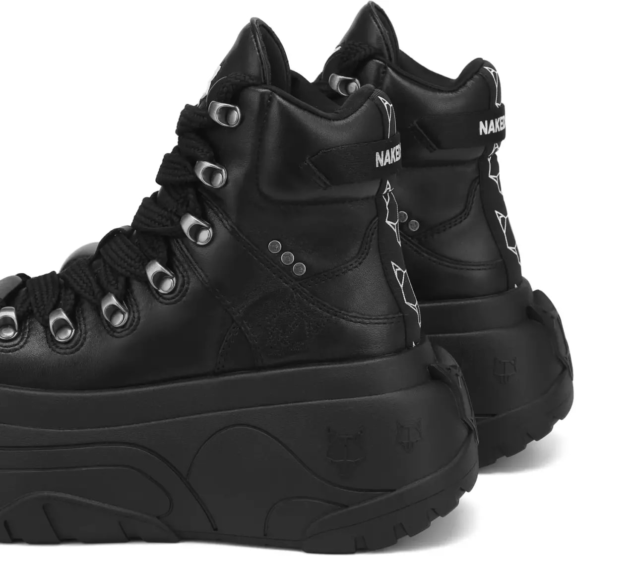 Giày Naked Wolfe Radiant 'Black Leather' — ảnh 4