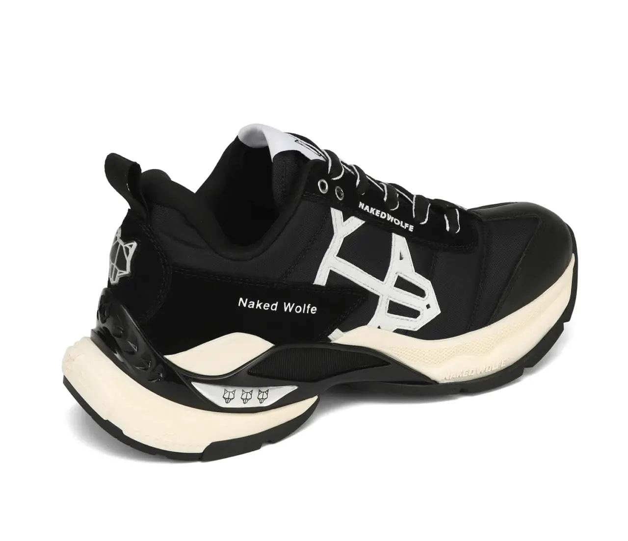 Giày Naked Wolfe Society 'Black Nylon' — ảnh 3