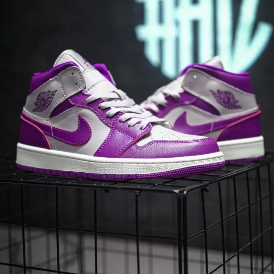 Giày Nike Air Jordan 1 Mid 'Magenta' BQ6472-501 — ảnh 3