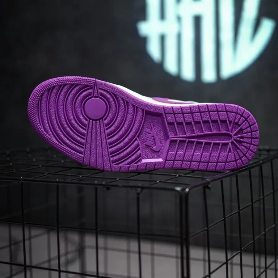 Giày Nike Air Jordan 1 Mid 'Magenta' BQ6472-501 — ảnh 5