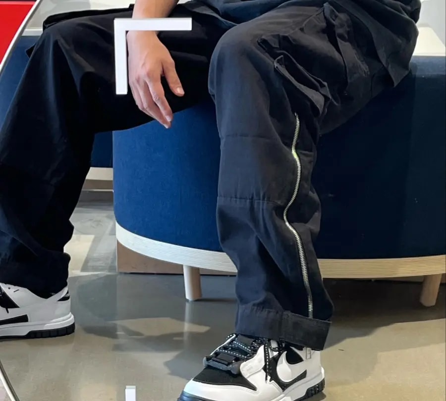 Giày Nike Air Dunk Jumbo 'Black White' DV0821-002 — ảnh 3