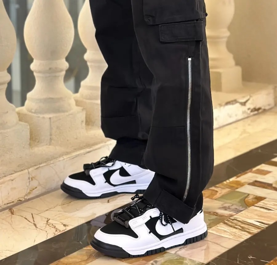 Giày Nike Air Dunk Jumbo 'Black White' DV0821-002 — ảnh 4