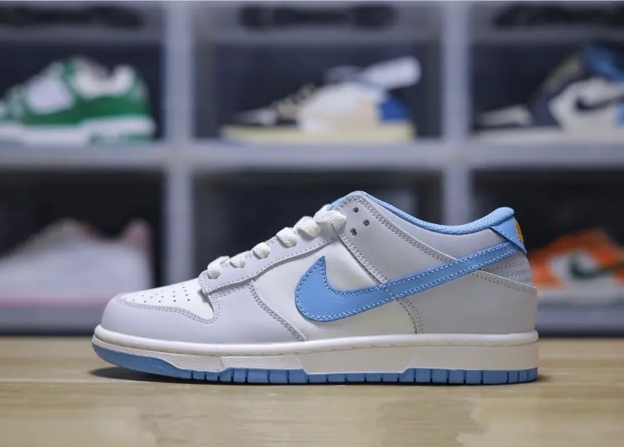 Giày Nike Dunk Low 'Sail University Blue' FN7488-133 — ảnh 5