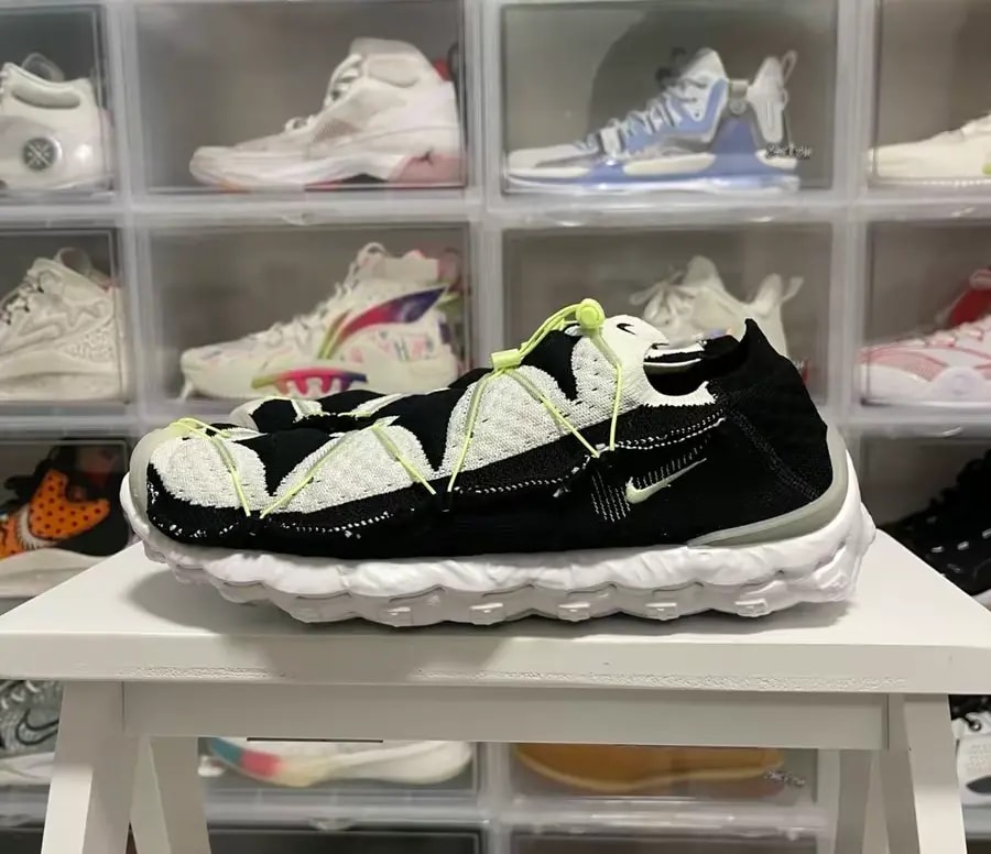 Giày Nike ISPA Mindbody 'Black White Barely Volt' DH7546-002 — ảnh 2