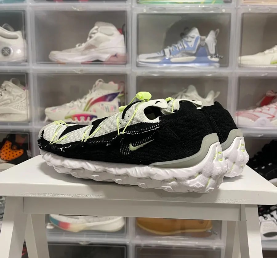 Giày Nike ISPA Mindbody 'Black White Barely Volt' DH7546-002 — ảnh 4