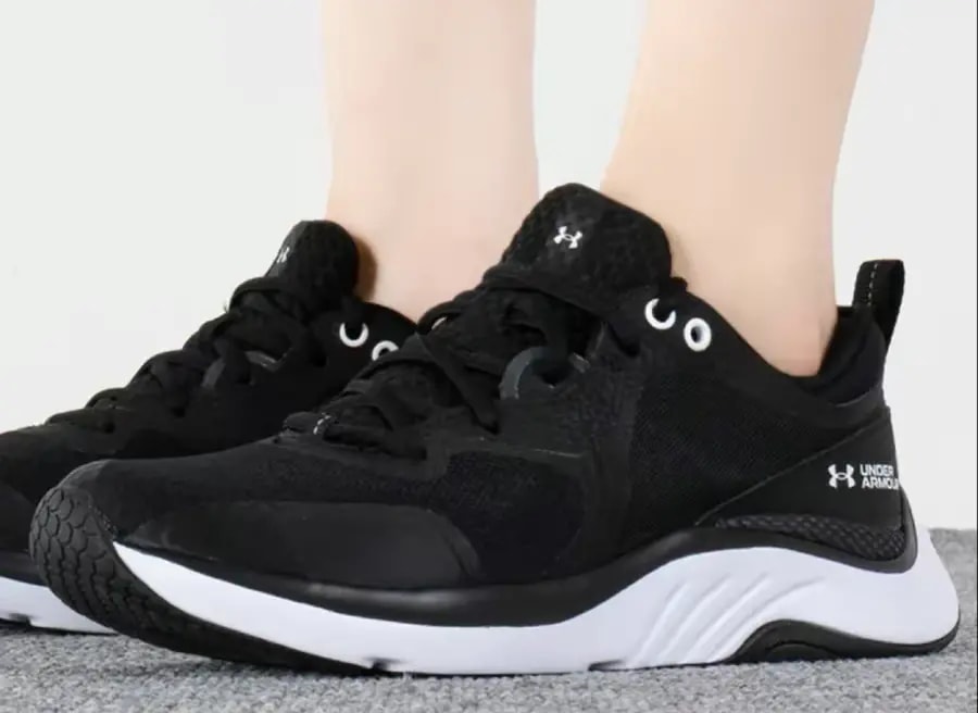 Giày Under Armour HOVR Omnia 'Black' 3025054-001 — ảnh 2