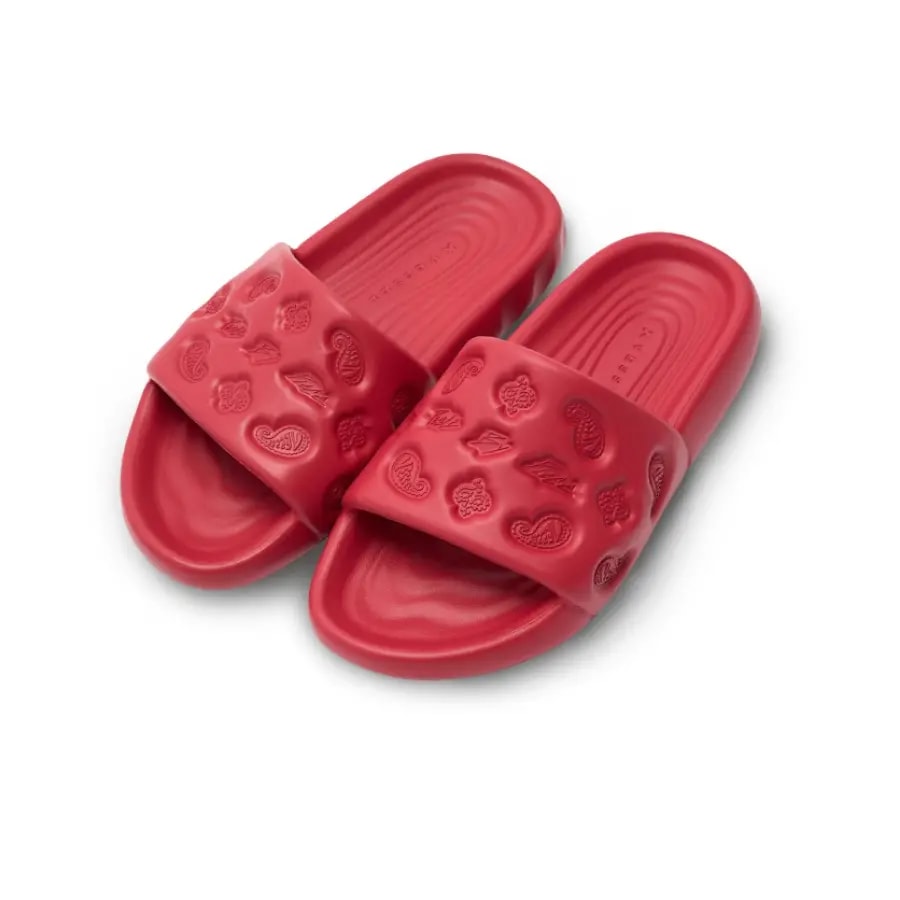 Dép xVESSEL Slides 'Paisley Red' — ảnh 4