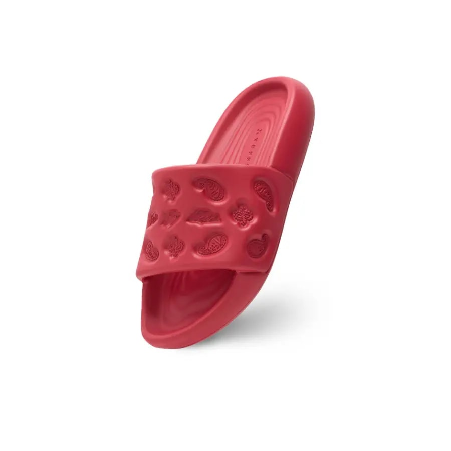 Dép xVESSEL Slides 'Paisley Red' — ảnh 5