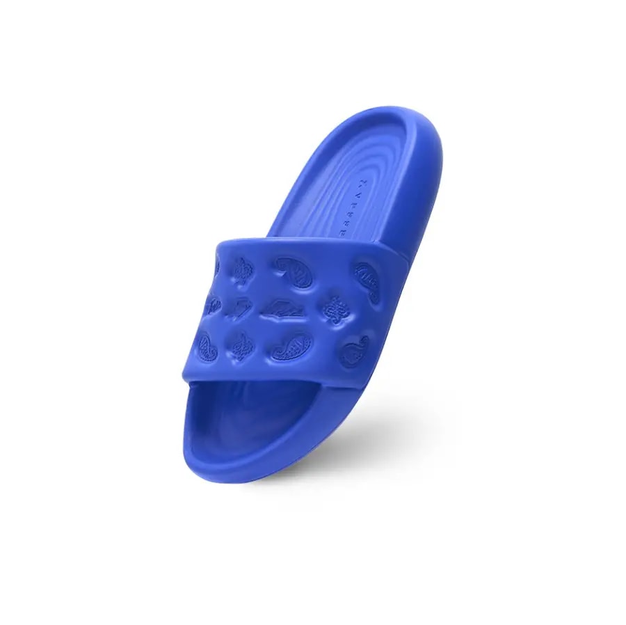 Dép xVESSEL Slides 'Paisley Blue' — ảnh 5